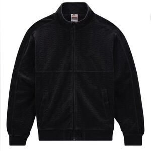Supreme Nike Velour Track Jacket Black, Used (Size US Men’s L)